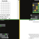 A collage of screenshots from the four games mentioned in the article: Dordle, Wordle, Lewdle, and Absurdle.